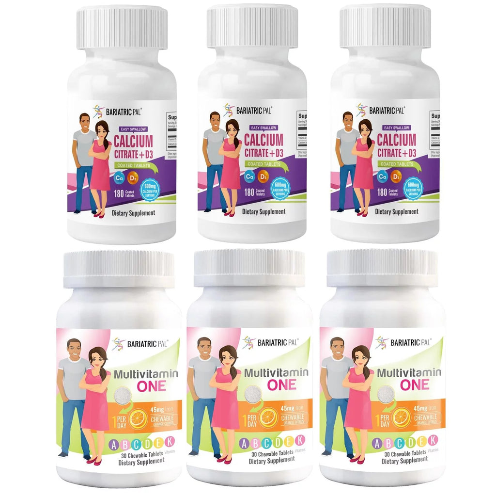 Bariatric Multivitamin Chewable Tablets with Calcium Citrate and D3 J740823
