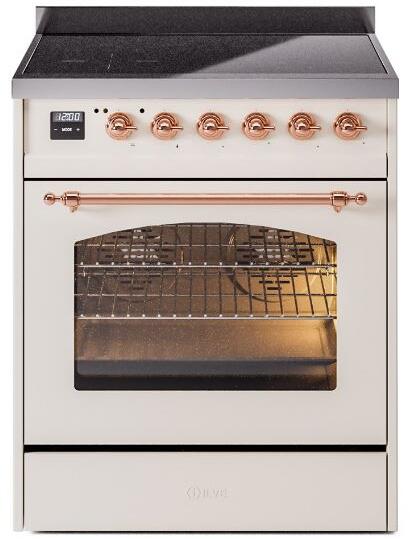 Antique White Induction Range with Electric Oven Q8761