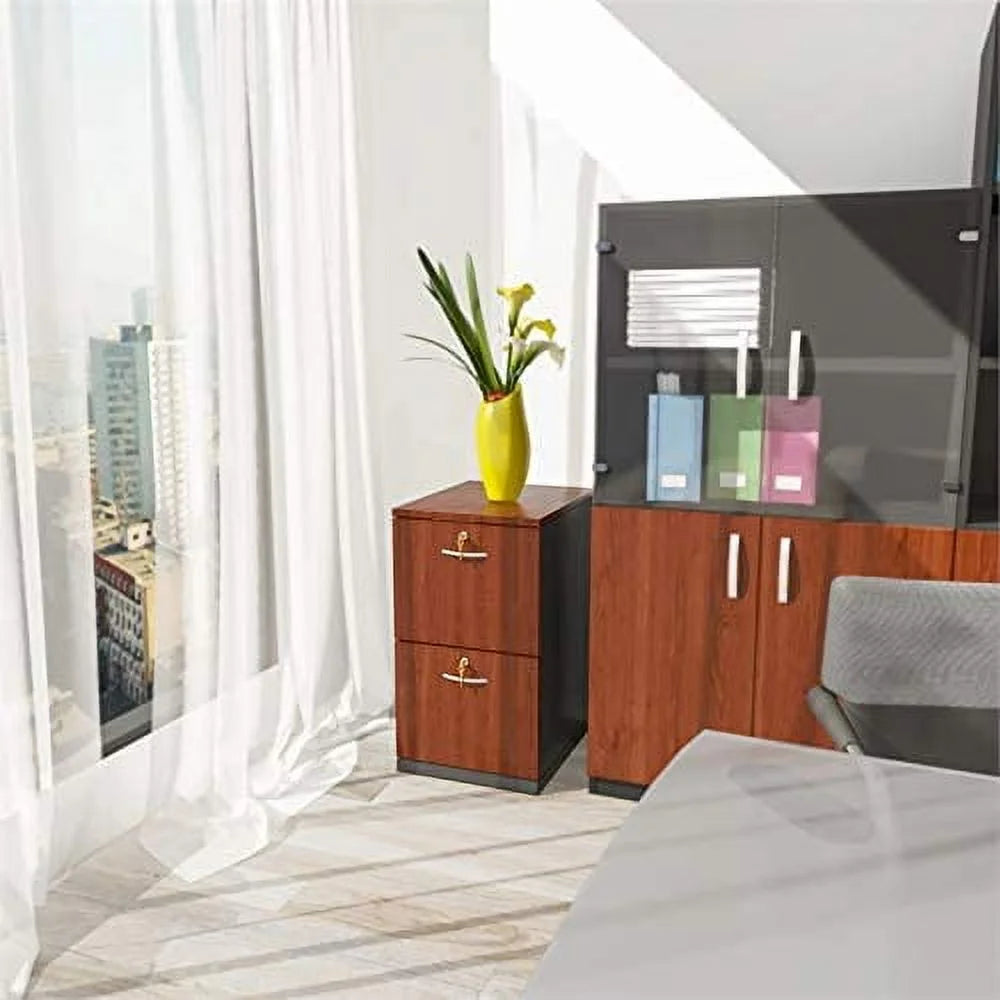 2 Drawer Transitional File Cabinet H2947
