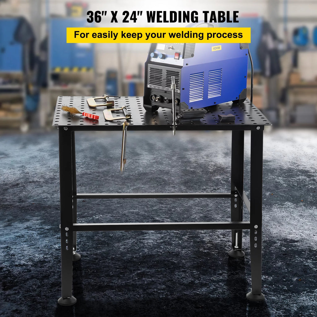 36 x 24 Adjustable Metal Welding Table L257967