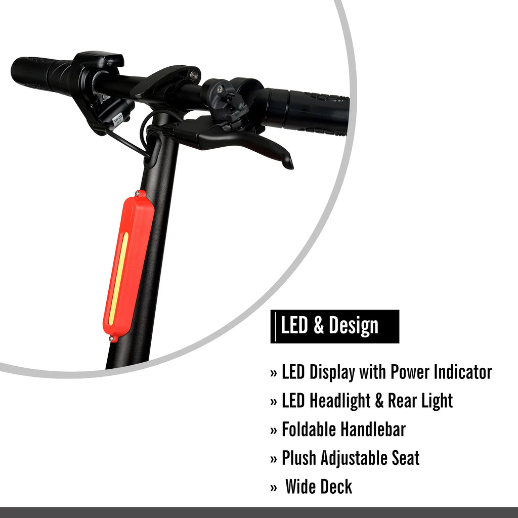 36V 250W Seated Electric Scooter with Basket S153
