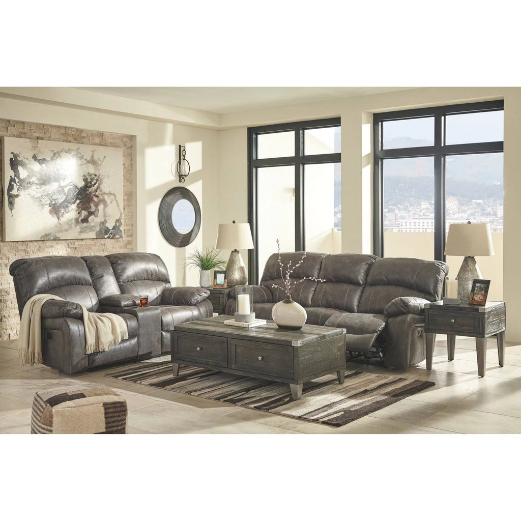 Power Reclining Sofa in Steel R8335