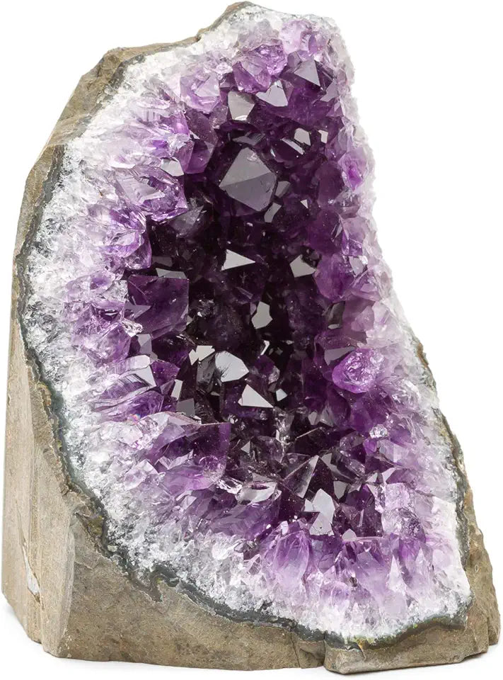 Deep Purple Amethyst Crystal Clusters Cut Base 1/2 to 1 lb U967047