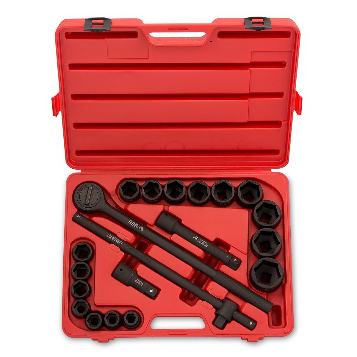 3/4" Drive Impact Socket Set, SAE, CR-V (21 Piece) M2805
