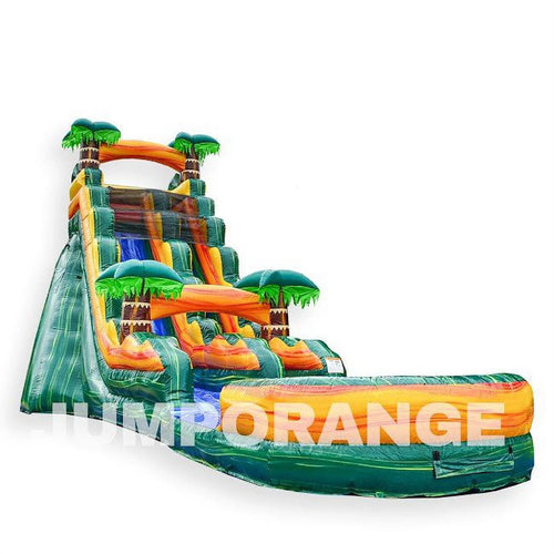 19FT Inflatable Water Slide with Detachable Pool V9888
