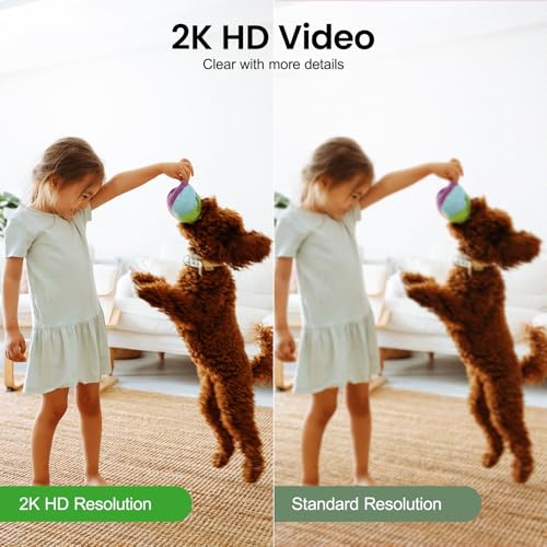 2K Indoor Security Camera 2Pack A82465