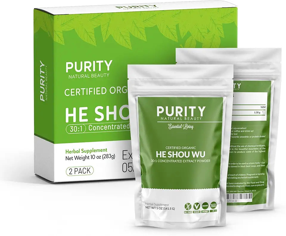 Organic He Shou Wu Extract 10 Ounces S281
