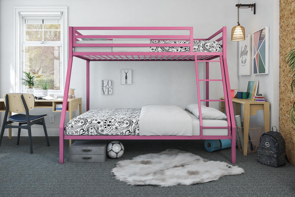Black Twin over Full Metal Bunk Bed N954