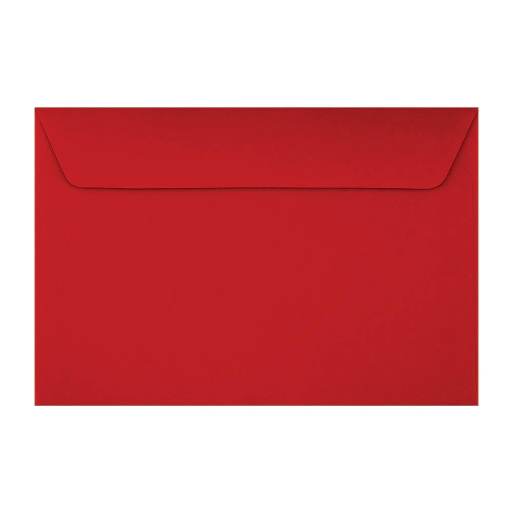 6 x 9 Envelopes, Peel & Press Closure, Holiday Red W7880