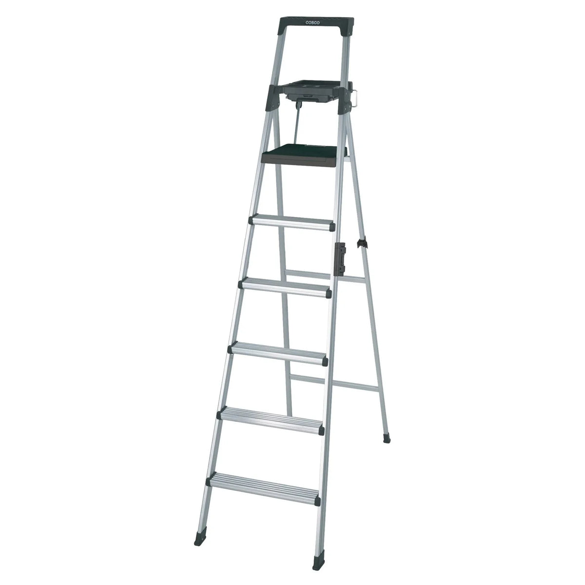 8 Ft. Aluminum Folding Step Ladder 300 Lb. T1867
