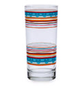 Striped Glass Tumbler I408
