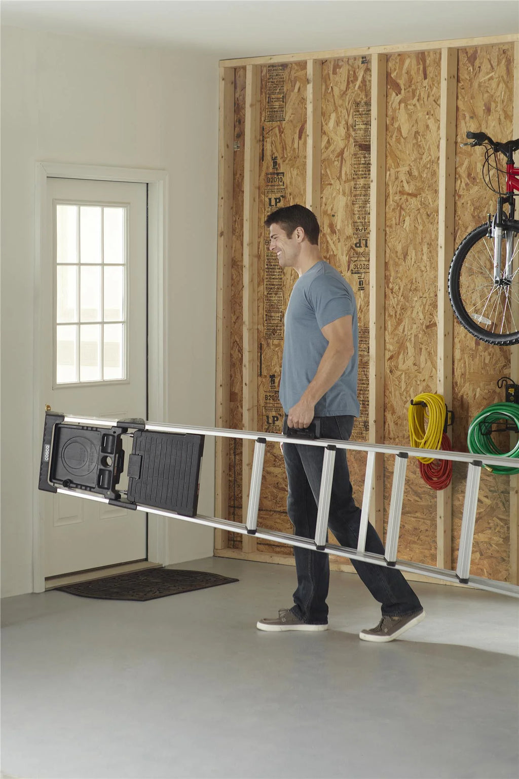 8 Ft. Aluminum Folding Step Ladder 300 Lb. T1867