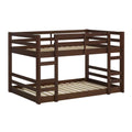 Wood Twin Over Twin Bunk Bed U4898