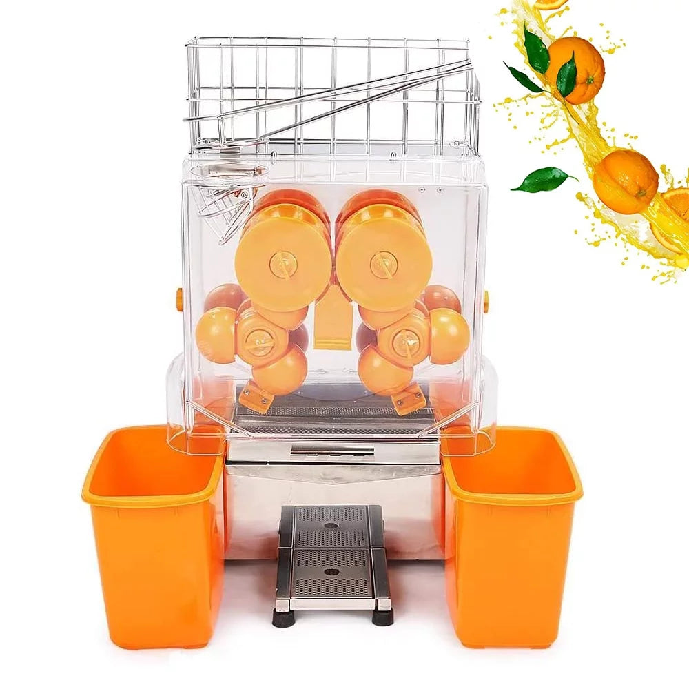 110V Electric Orange Juicer with Plastic Basket W787128
