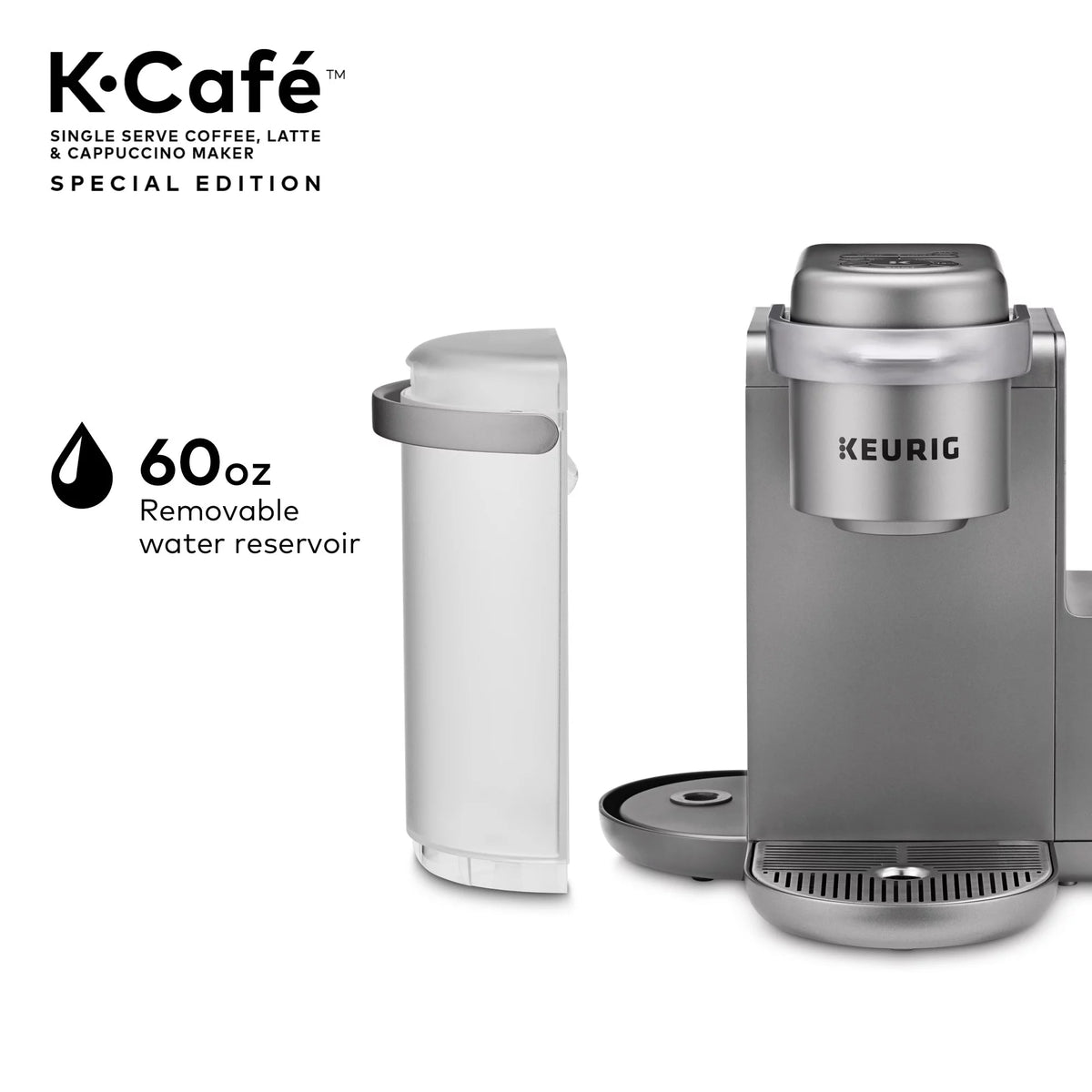Single Serve K-Cup Pod Coffee, Latte and Cappuccino Maker T81915