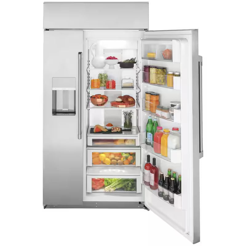 24.5 cu. ft. Stainless Steel Side by Side Refrigerator R62457