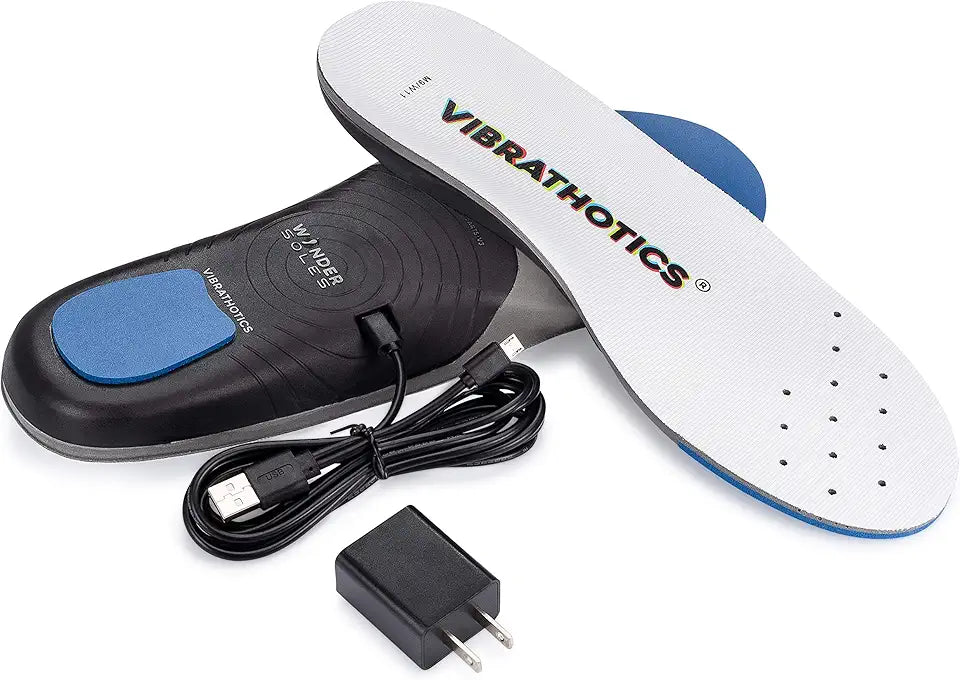 Vibrating Shoe Insoles Foot Massager B3061