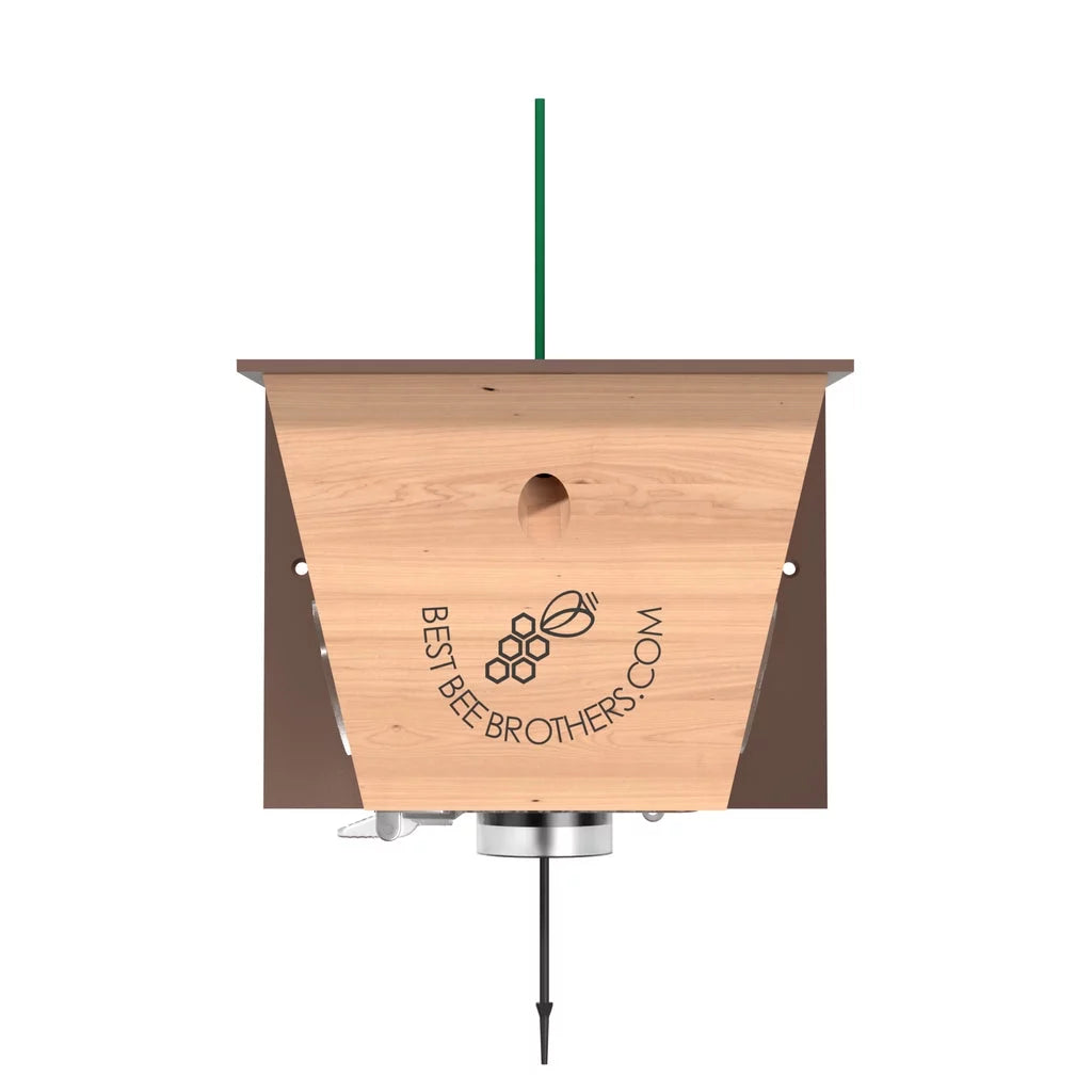 Carpenter Bee Trap with Brown Roof F4216