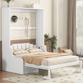 Queen Size Grey Murphy Bed with Sofa and Cushion X12635